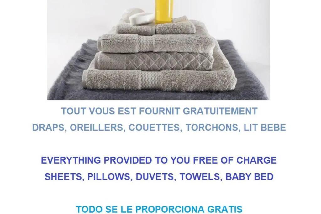 Charmant T2 En Coeur De Ville - 2 Lits + Lit Bebe - Wifi - Imprimante Carcassonne Exterior foto