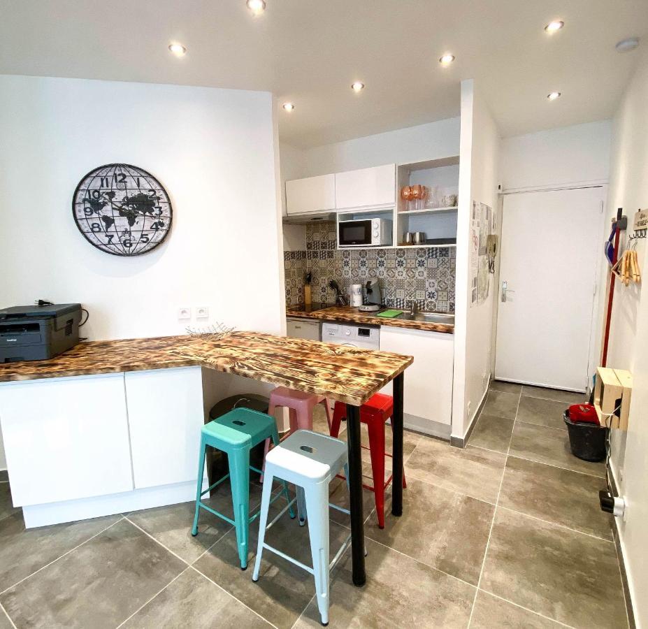 Charmant T2 En Coeur De Ville - 2 Lits + Lit Bebe - Wifi - Imprimante Carcassonne Exterior foto